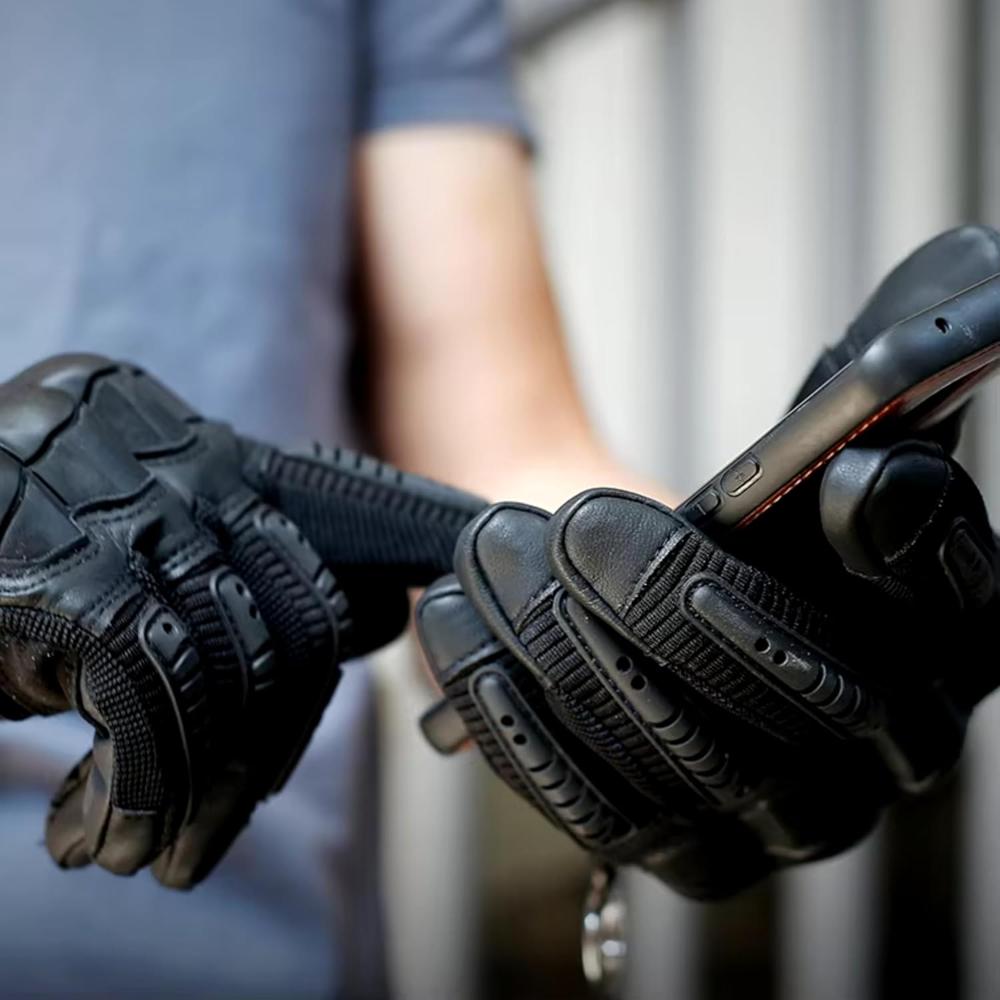 Tactical Gloves - Black Cloth, 100 Grams | Multi-purpose For Biking, Hunting, And Industrial Use