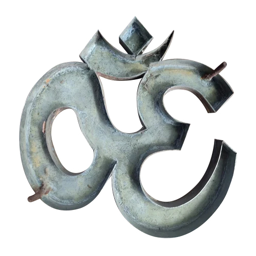 Om Stainless Steel Letter