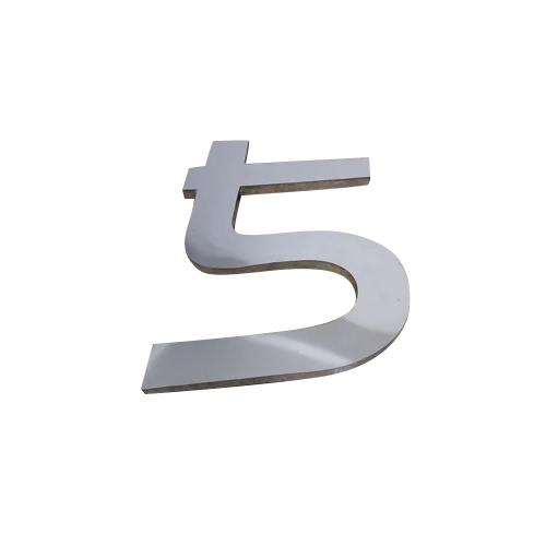 5T Metal Design Number - Color: Silver