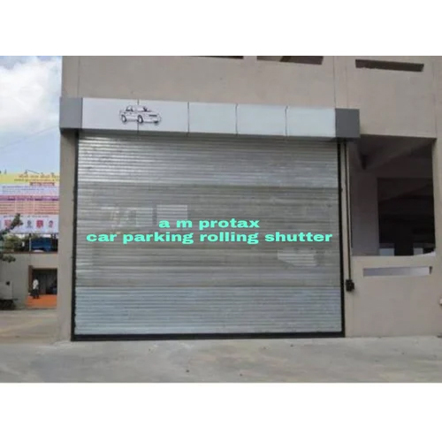 Remote Car Parking Rolling Shutter - Color: Silver