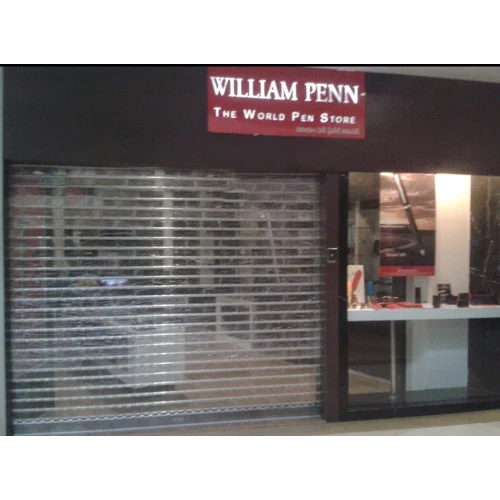 Polycarbonate Rolling Shutter - Color: Silver