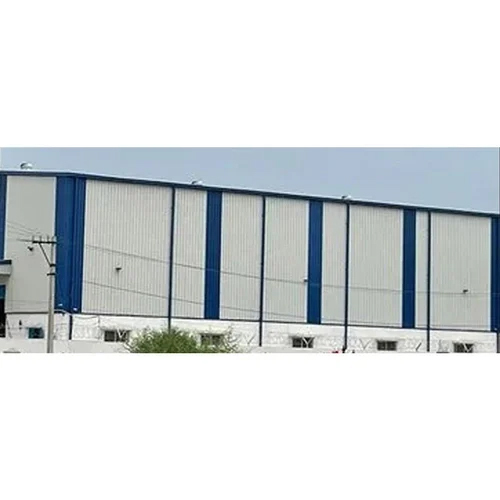 Mild Steel Prefabricated Factory Shed - Color: As Per Requirement