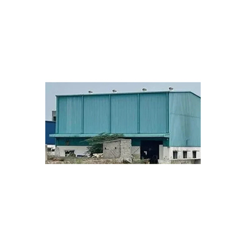 Industrial Prefabricated Factory Shed - Color: As Per Requirement