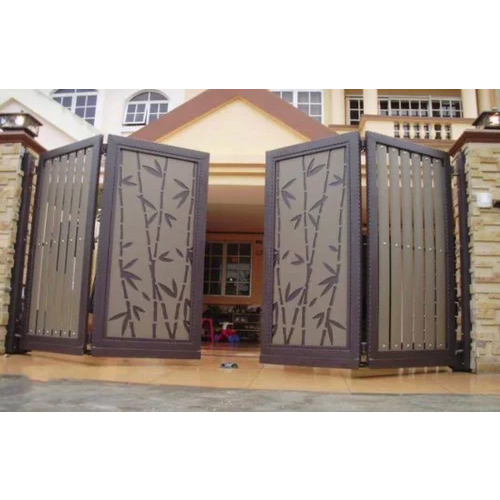 Iron Motorised Gate - Color: Any Color