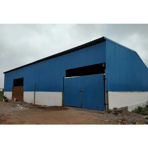 Mild Steel Godown Shed - Color: As Per Requirement