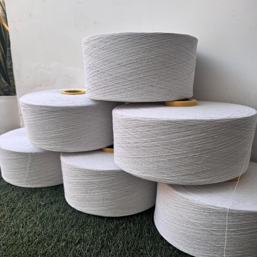 10'S Bleach White cotton yarn
