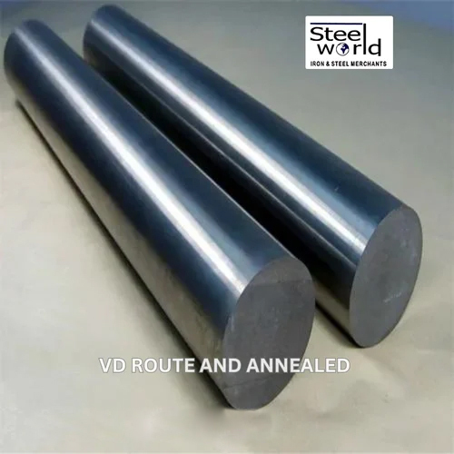 C55 Vd Route And Annealed Heavy Duty Forged Round Bar - Color: Silver