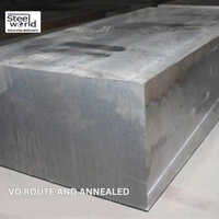 En24 Vd Route - Stainless Steel Plate, Forged Black Surface, Industrial Heavy-duty Strength And Resilience