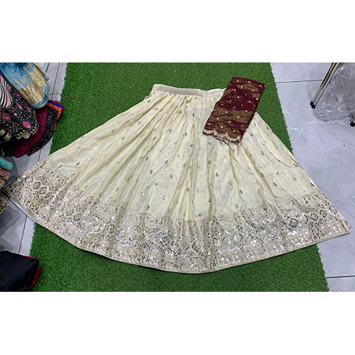 White Chaniya Choli