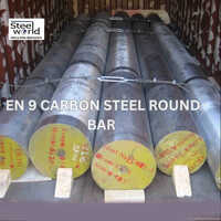 En 9 Steel Rolled Round Bar - Stainless Steel, 20 To 200 Millimeters, Silver Coated | Customizable Shape, C55 Grade For Industrial Applications