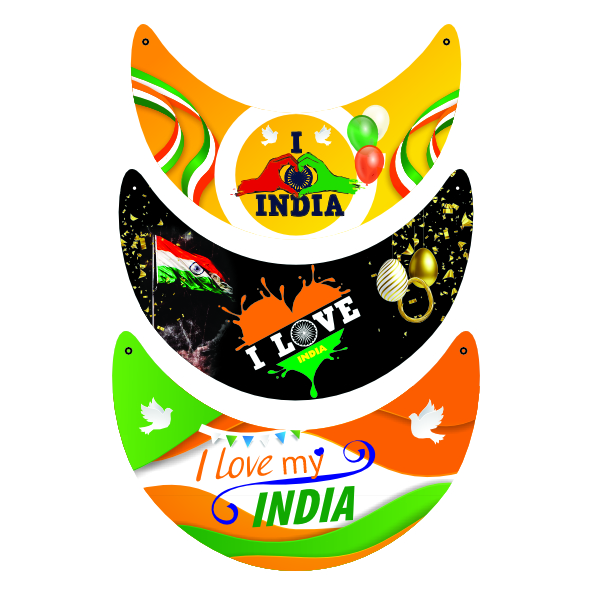 Tiranga Cap - Paper Material, Multiple Sizes Available | Tri Color, Printed Pattern, Ideal For Festive Patriotic Occasions