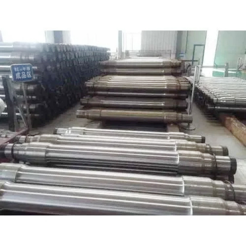 Railway Axle Shaft - Color: Silver