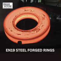 En19 Alloy Steel Forged Rings - Alloy Steel, 250 To 690 Mm Dimensions | Wire Shape, Durable Forged Surface For Industrial Applications