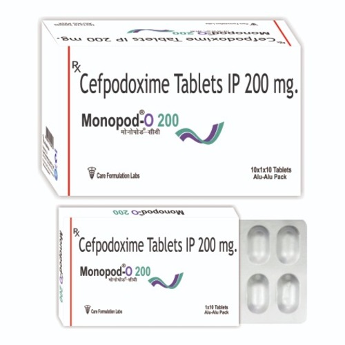 Cefpodoxime 200 mg tablet