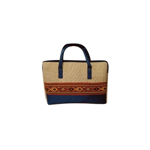 Jute Embroidered Gifting Bag - Color: Multicolor