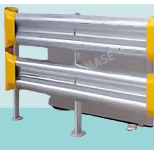 Single Side  Double Beam Crash Barrier