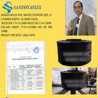 Pvc Water Stapper - Color: Black
