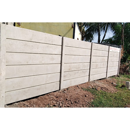 Rcc Precast Ready Made Compound Wall - Shape: Rectangular