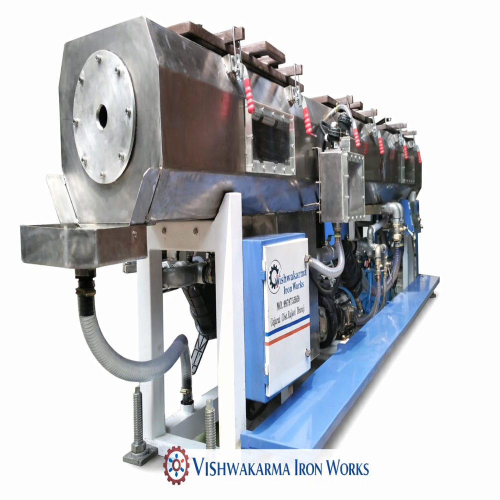 Upvc  Vacuum Sizing Tank 4m (ss 304) - Color: Blue