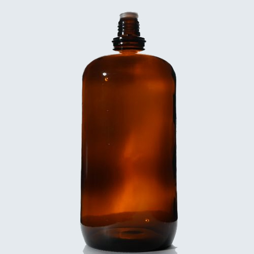 2500Ml Crown Chemical Glass Bottle - Color: Brown