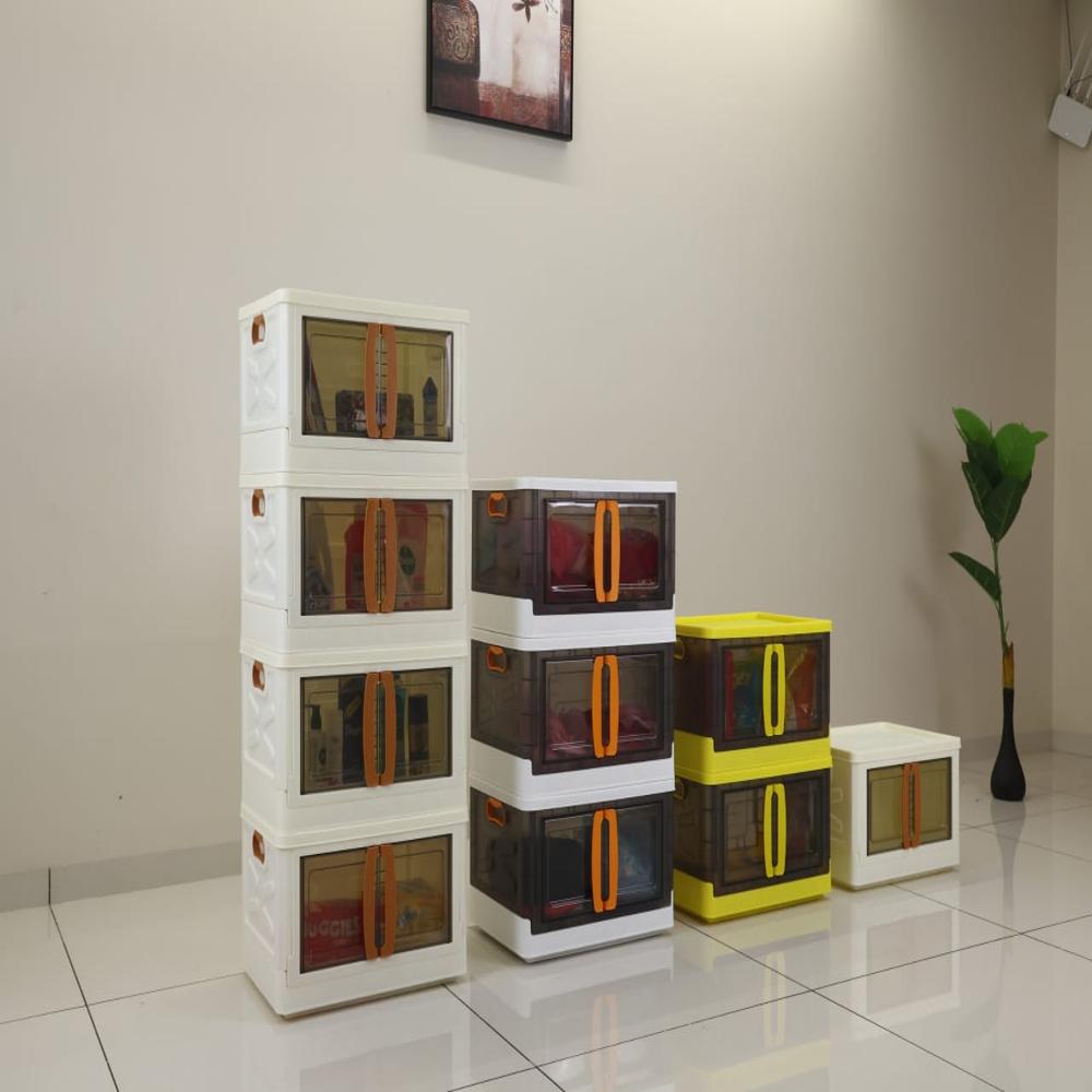 Plastic Folding Wardrobe Storage Organizer