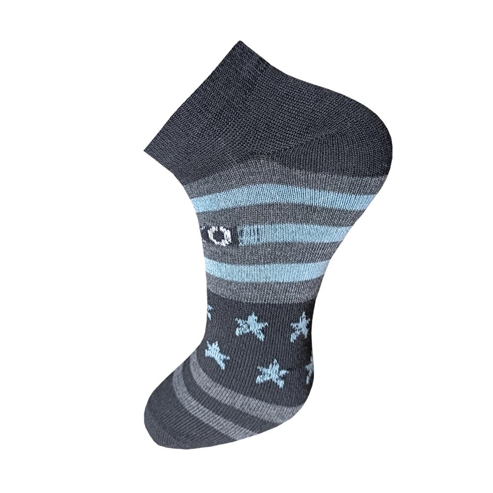 Men's Customised Premium Cotton Crew Length Fine Socks