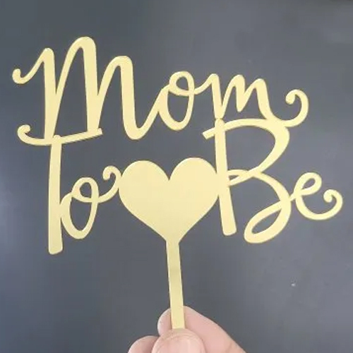 5inch Mom To Be Cake Topper