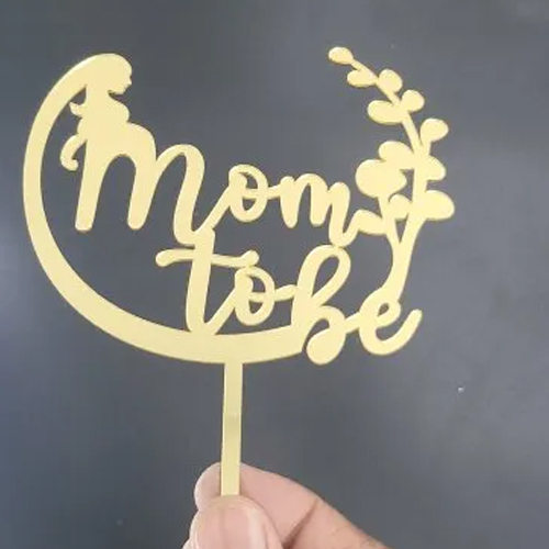 Mom To Be Cake Topper