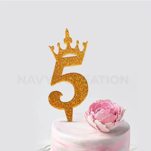 5th Birthday Cake Topper