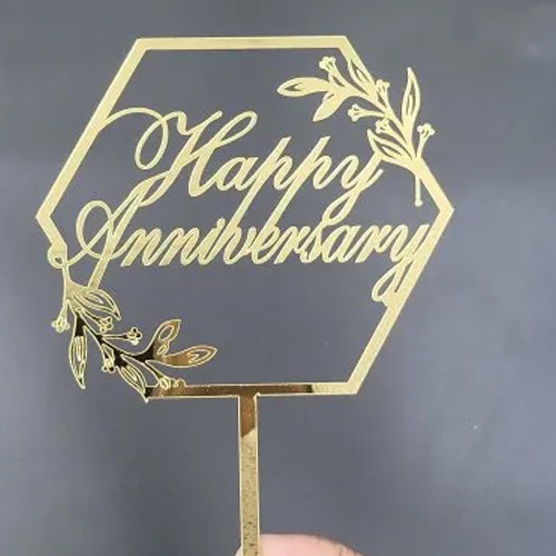 5inch Acrylic Cake Topper