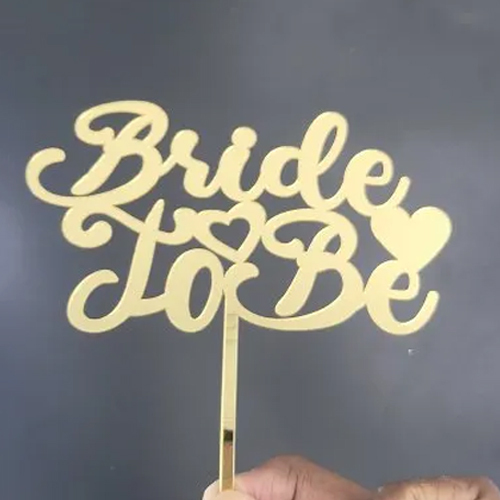 5inch Bride To Be Cake Topper