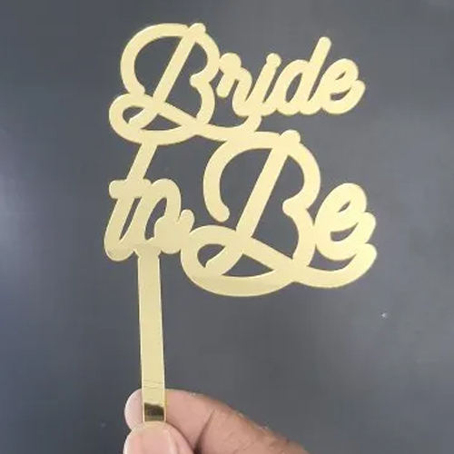 1mm Bride To Be Cake Topper