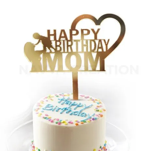 Mom Birthday Cake Topper