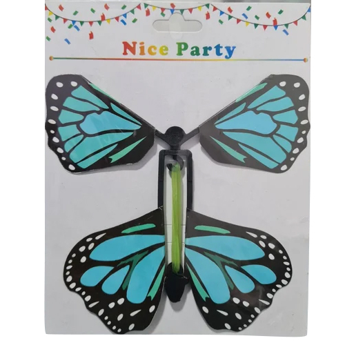 5 Inch Paper Butterfly - Color: Multicolor