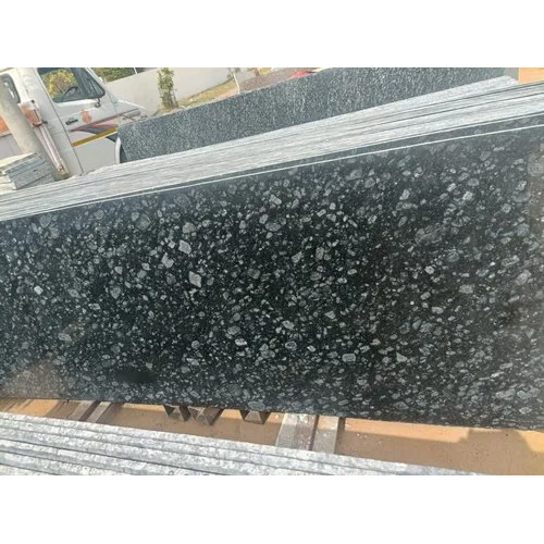 Majestic Black Granite Slab - Application: Flooring