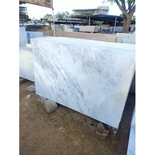 15Mm Agaria White Marble Slab - Size: As Per Required