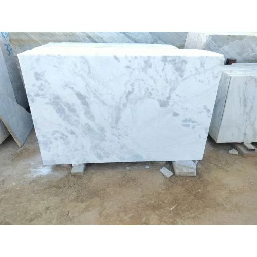 15Mm Agaria White Marble Stone Slab - Size: As Per Required