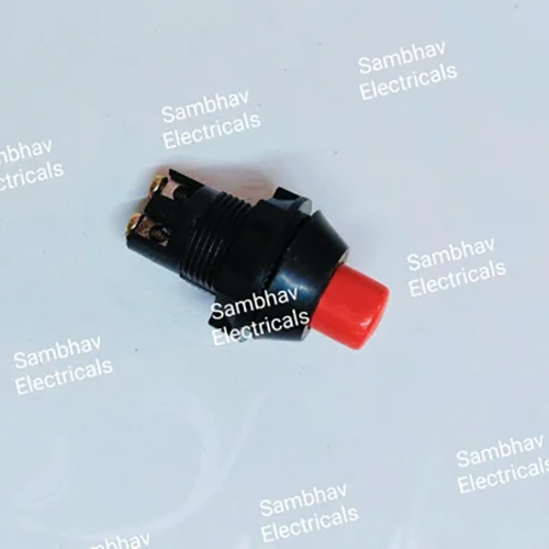 VRD Panel Push Button - High-Quality Plastic, Various Sizes, Sleek Black Color, Rated Voltage 240V | Reliable for Industrial Applications