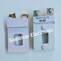 Three Phase Nhd Contactor Vrd No Volt Coil - Copper Material, 415 Volt Electric Supply, White Color | No-volt Safety Feature, Industrial Usage