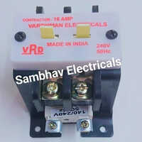 2 Pole Contactor - Abs Material, 220-440v Rated Voltage, 16 Amp Current | White Color, 50hz Frequency, Ideal For Ac Electrical Applications