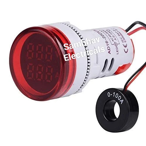 Panel LED Digital Volt + Amp Indicator