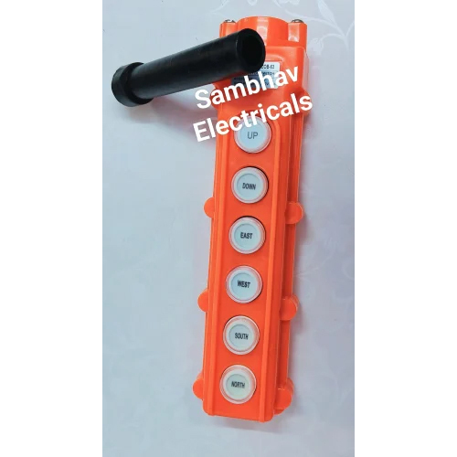 Pendant Cob 63 Crane Push Button Switch Station - Color: Orange