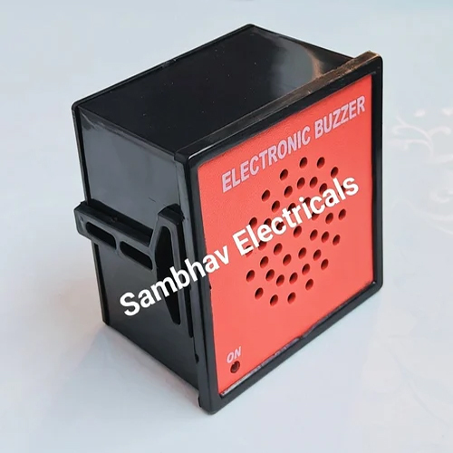 Industrial Electronic Buzzer - Color: Black