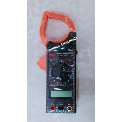 Digital Clamp Meter - Color: Black