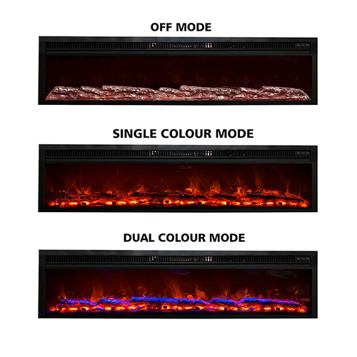 72 Inch Electric Fireplace - Feature: High Quality