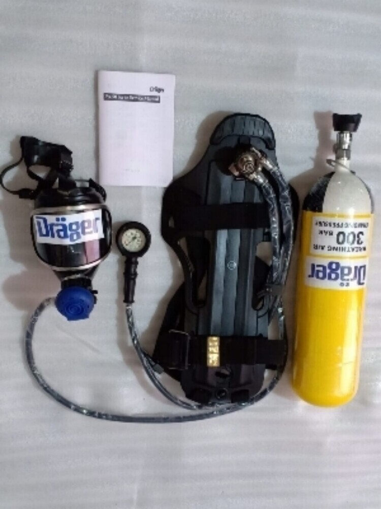 Drager Scba - Color: Black Yellow
