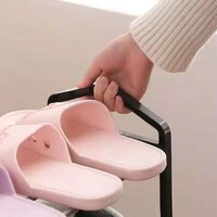 3 Layer Spacea  saving Shoes Show Rack Folding Shoe Racks