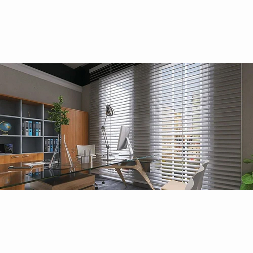 Triple Shade Blinds - Color: White