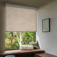 Pvc Roller Blinds - Pvc Material, 121.9 Cm Width | Vertical Design, Moisture Resistant, Smooth Roller Mechanism, Easy To Maintain