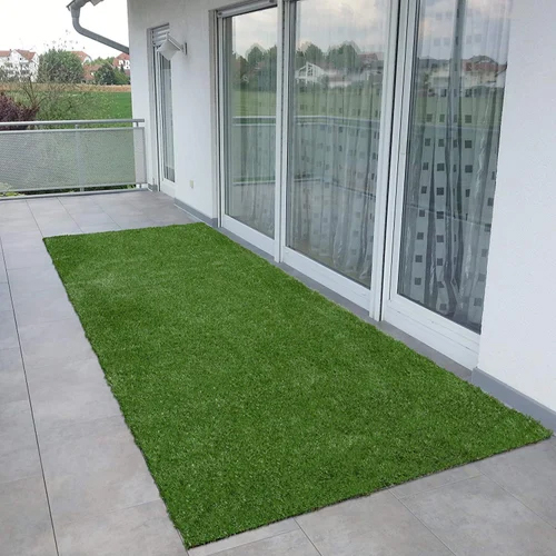 Outdoor Artificial Grass Mat - Back Material: Anti-Slip Latex